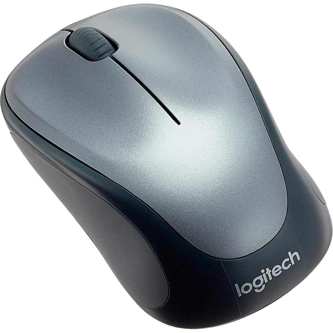 Logitech wireless mouse m235 (zwart grijs, nano-ontvanger)