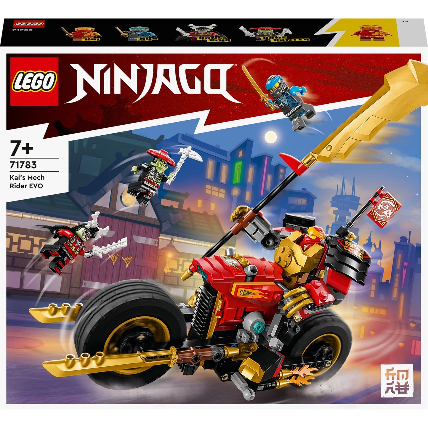 Lego ninjago - kai’s mech rider evo constructiespeelgoed (71783)