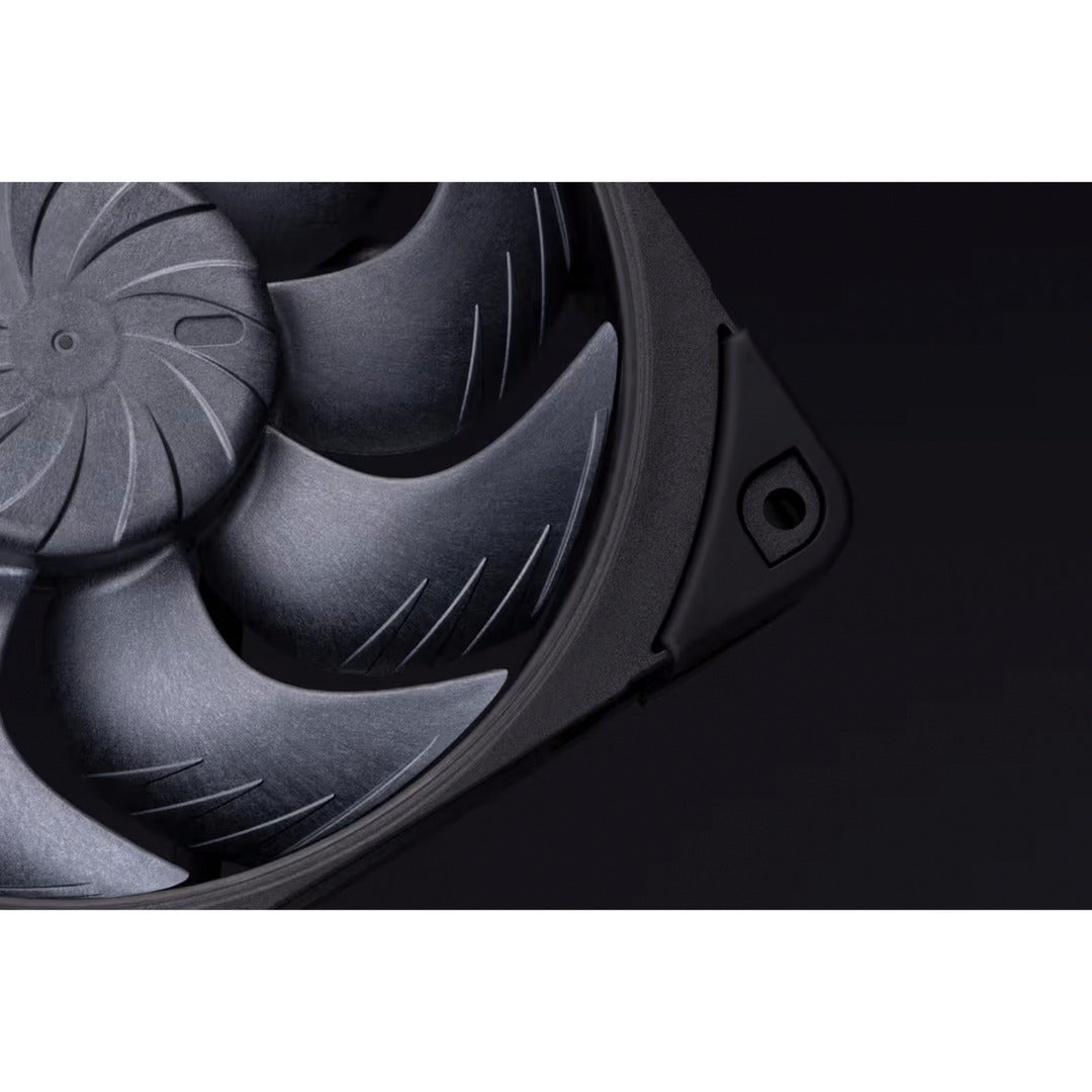 Noctua nf-a12x25 g2 pwm chromax.black case fan (zwart, 120 x 120 x 25 mm)