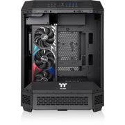 Thermaltake the tower 600 midi tower behuizing (zwart | 4x usb-a | 1x usb-c | tempered glass) - afbeelding 4