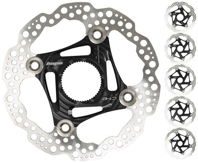 Hope mtb brake rotor center lock floating