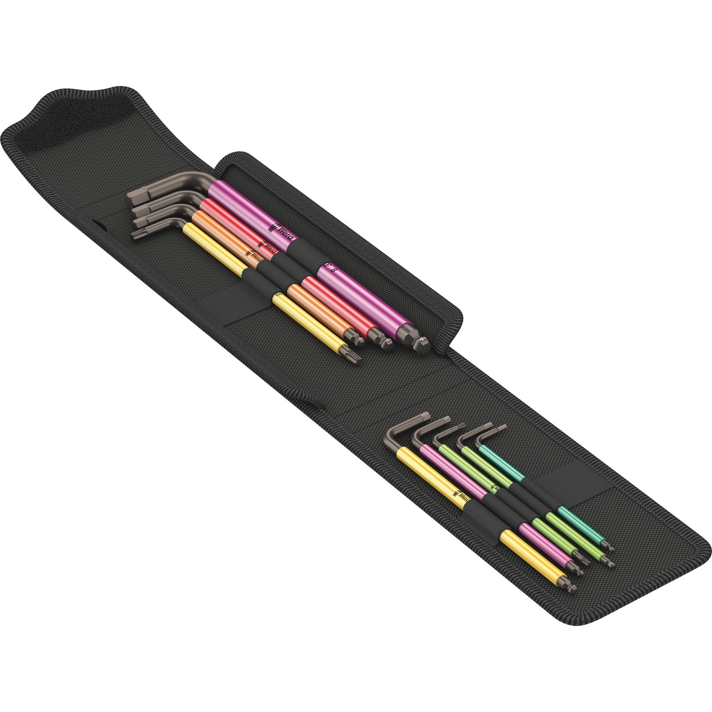 Wera bicycle set 4 schroevendraaier (zwart, 9-delig)
