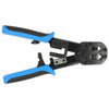 Delock rj45 crimp + cut set krimptang (zwart blauw)