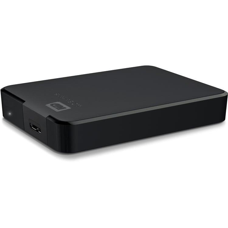 Wd elements portable 5 tb externe harde schijf (zwart, bu6y0050bbk-wesn, micro-usb-b 3.2 (5 gbit s))