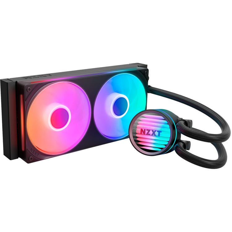 Nzxt kraken core 240 rgb waterkoeling (zwart, 4-pin pwm)