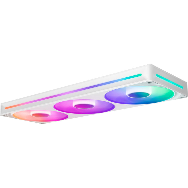Nzxt f360 rgb core case fans (wit, 3 stuks, 360 x 120 x 26 mm)