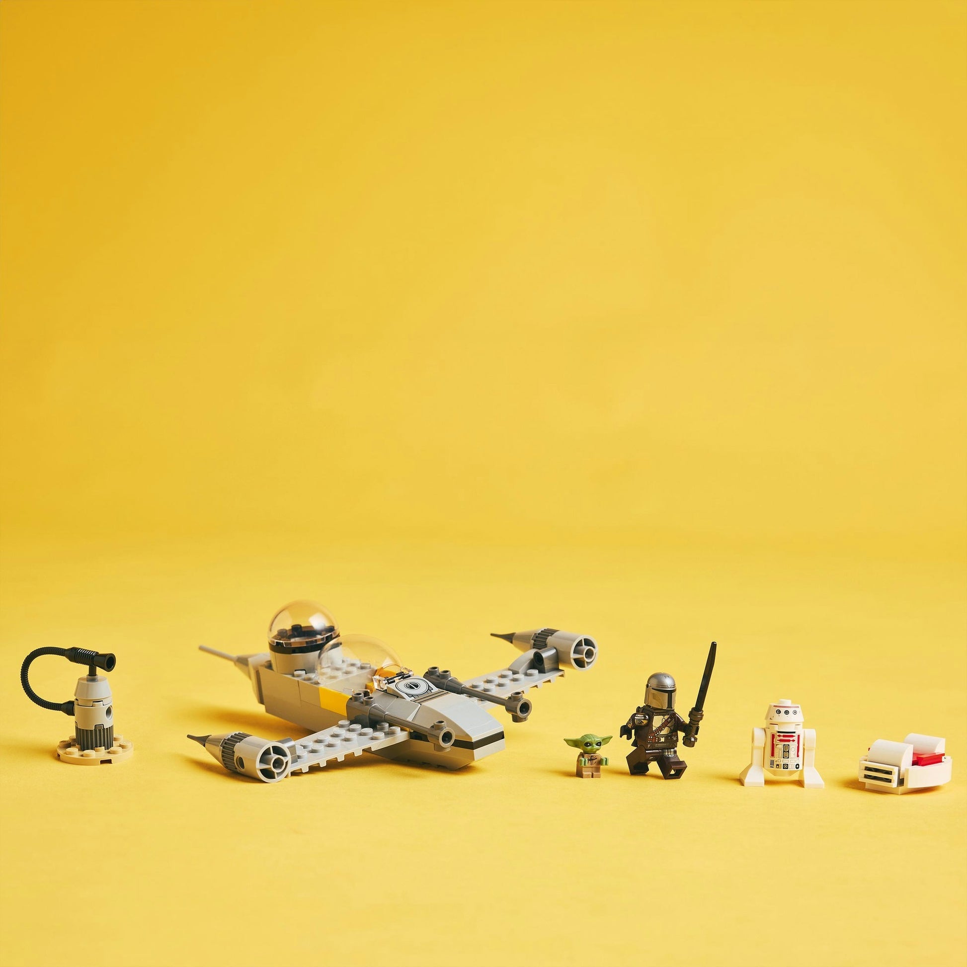 Lego star wars™ mando en grogu’s n-1 starfighter™ - 75410