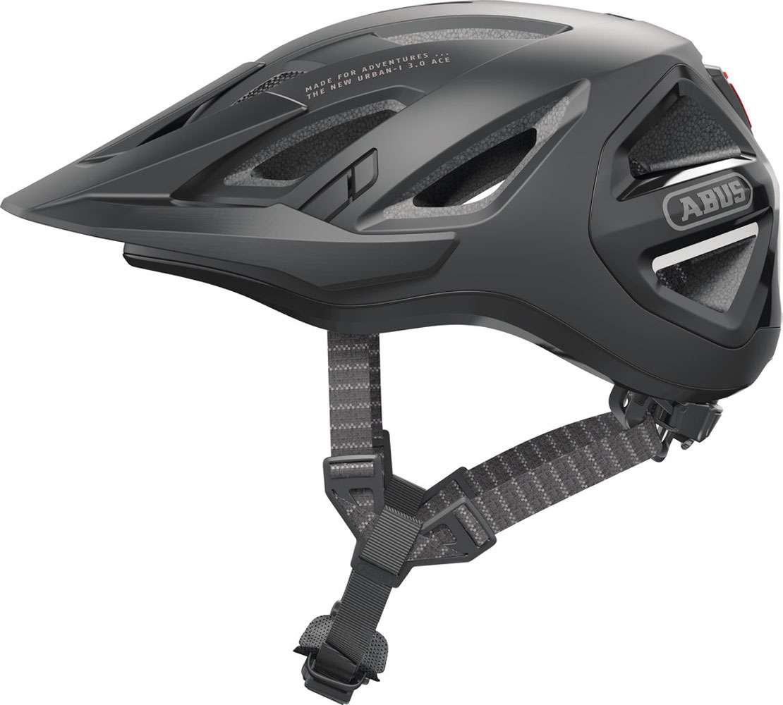 Abus helm Urban-I 3.0 ACE velvet Zwart L 56-61cm