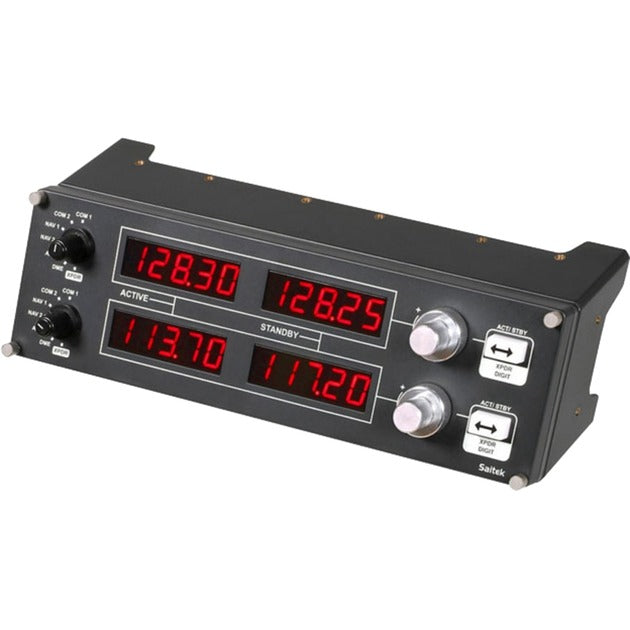 Logitech g saitek pro flight radio panel instrumentenpaneel (pc)
