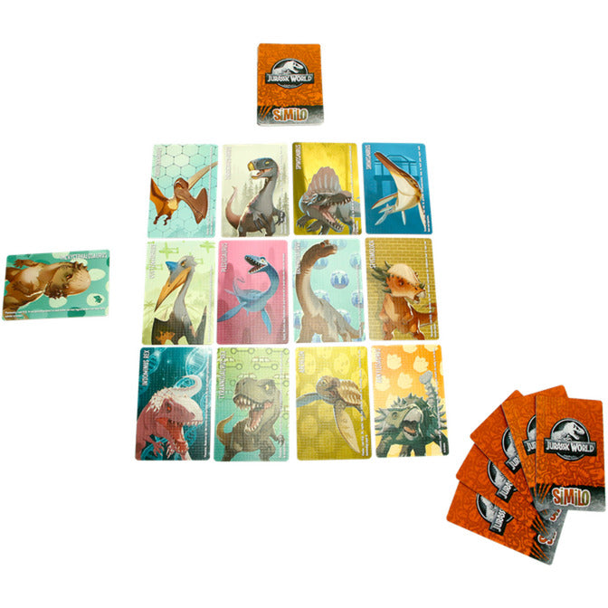 999games 999 games similo: jurassic world kaartspel (nederlands, 2 - 8 spelers, 10 minuten, vanaf 7 jaar)