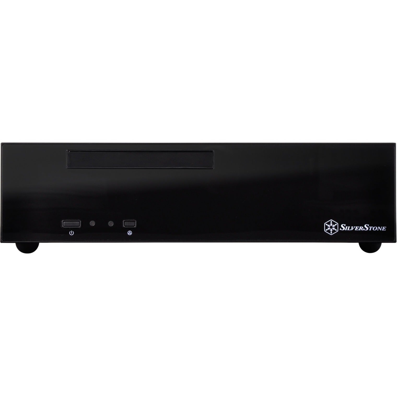 Silverstone sst-ml09b htpc behuizing (zwart | 2x usb-a)