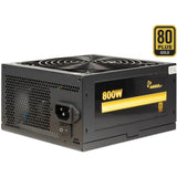 Inter-tech argus gps-800 800 watt voeding (zwart, 4x pcie) - afbeelding 1