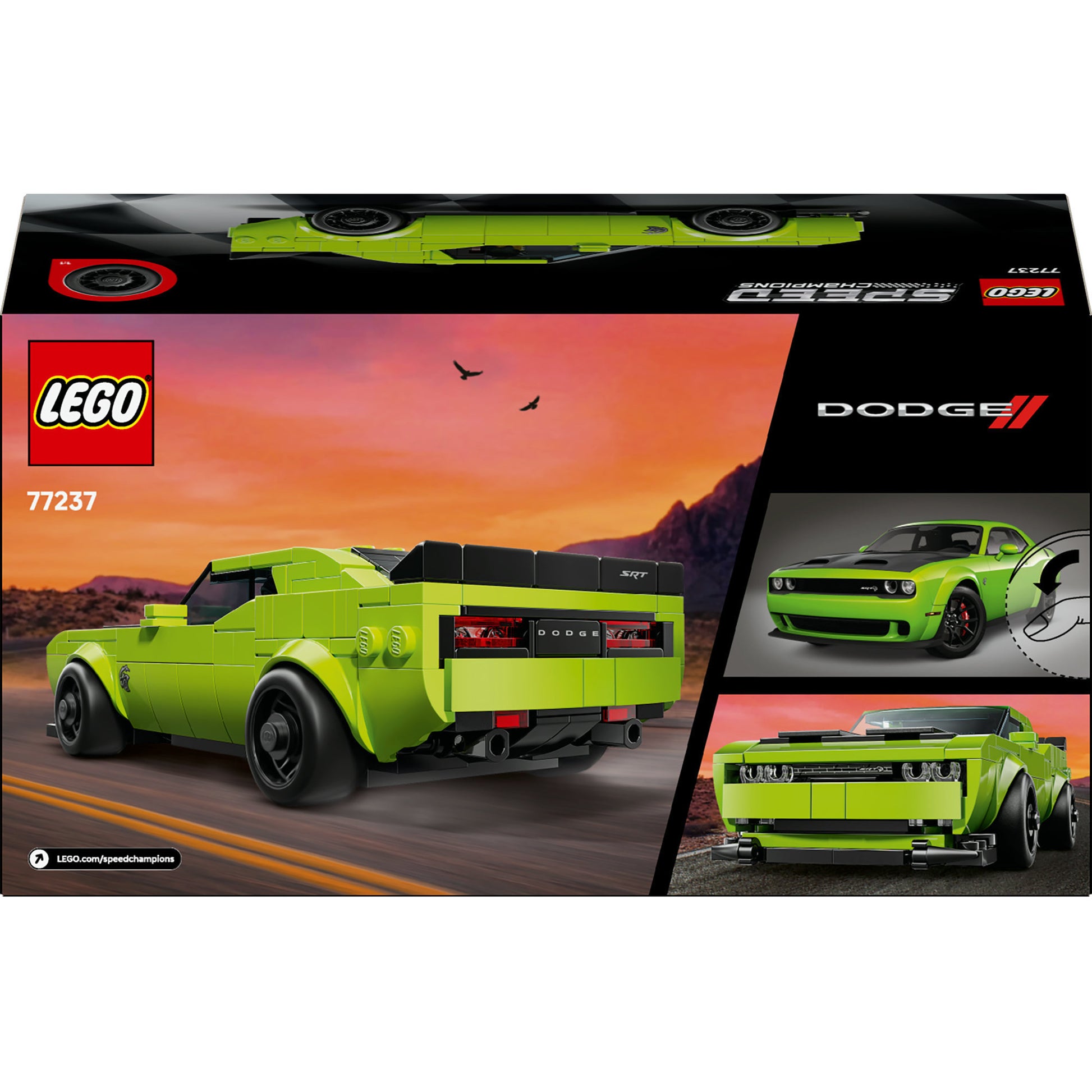 Lego ® speed champions dodge challenger srt hellcat sportauto - 77237