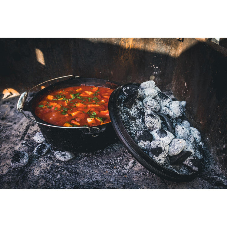 The windmill dutch oven 6 qt kookpan (zwart, ø 31.5 cm | 5.9 liter)