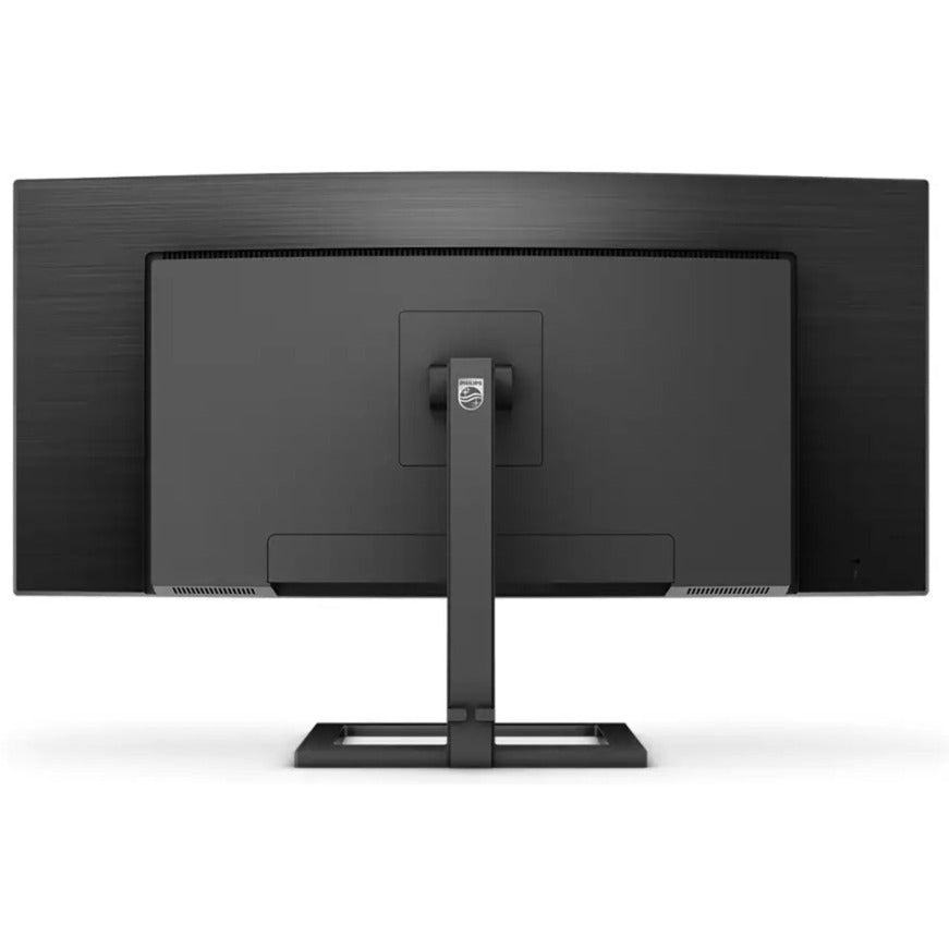 Philips 346e2cuae 00 34 curved ultrawide monitor (zwart, hdmi, displayport, 4x usb-a, usb-c)