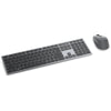 Dell premier multi-device draadloos toetsenbord en draadloze muis - km7321w desktopset (grijs, us lay-out (qwerty), 100%, bluetooth 5.0, dpi:1000 - 4000)