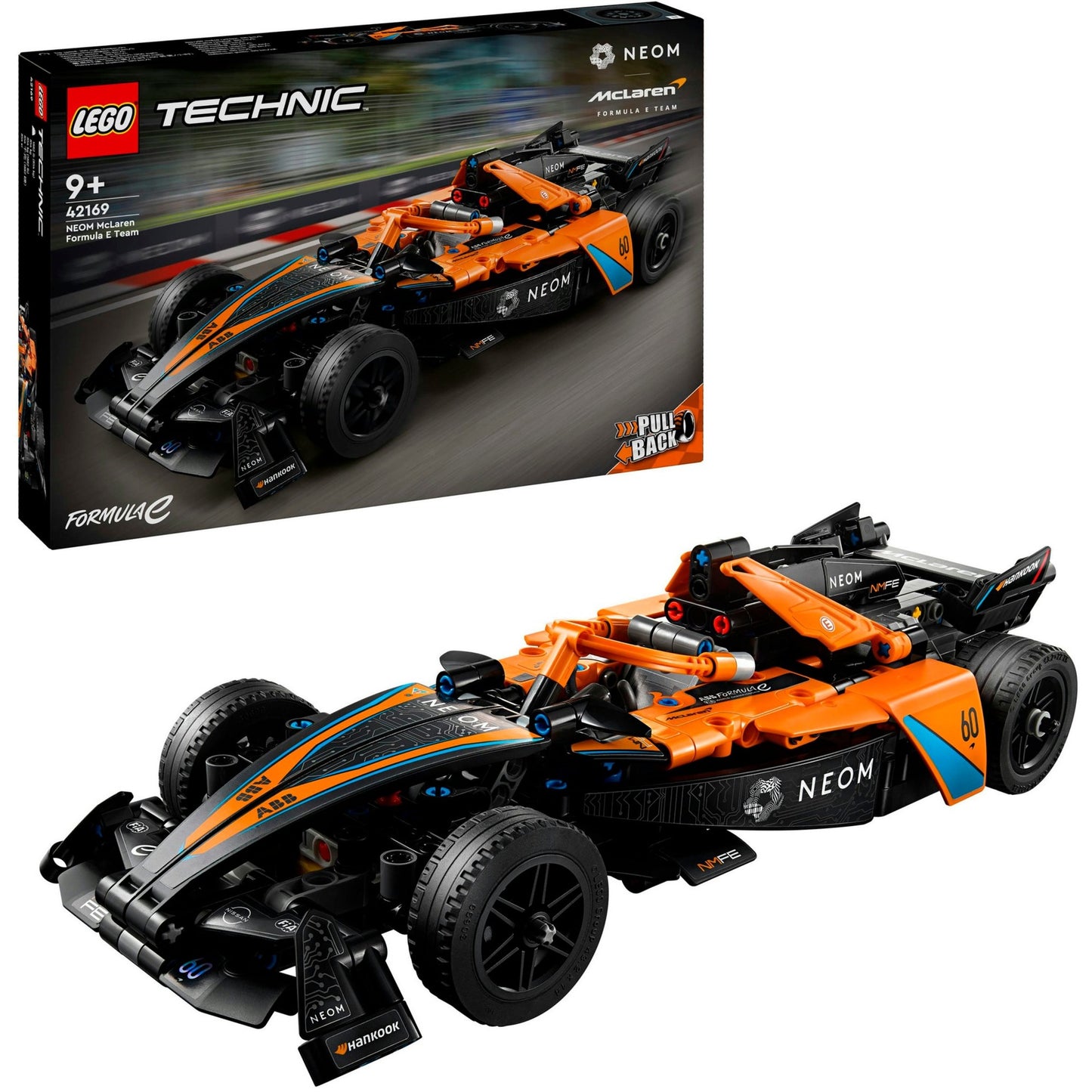 Lego technic 42169 neom mclaren formula e racewagen