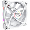 Montech ax140 fan pwm rgb case fan (wit, 140 x 140 x 25 mm)