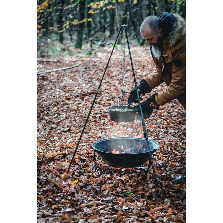 The windmill dutch oven 6 qt kookpan (zwart, ø 31.5 cm | 5.9 liter)