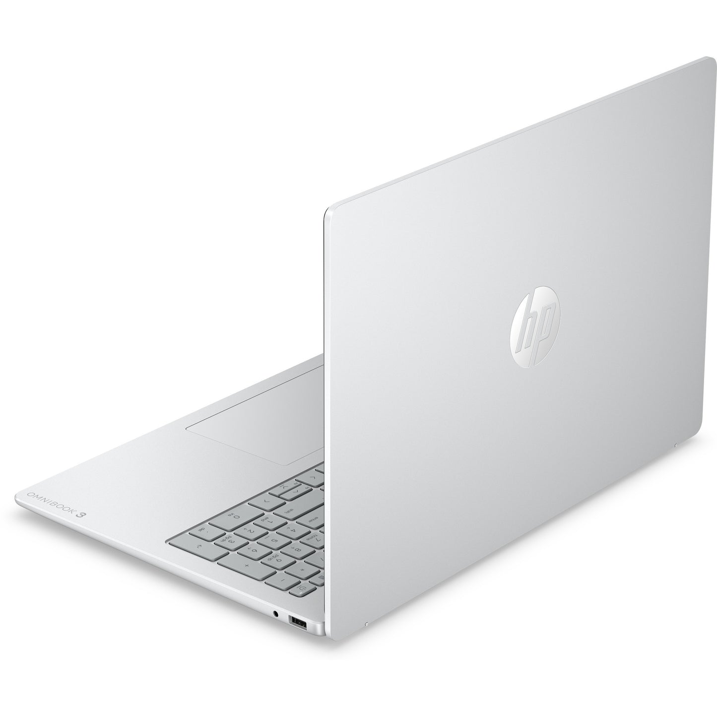 Hp omnibook 3 16-by0058ndx 16 laptop (zilver grijs | ryzen 5 7520u | radeon 610m | 8 gb | 512 gb ssd)