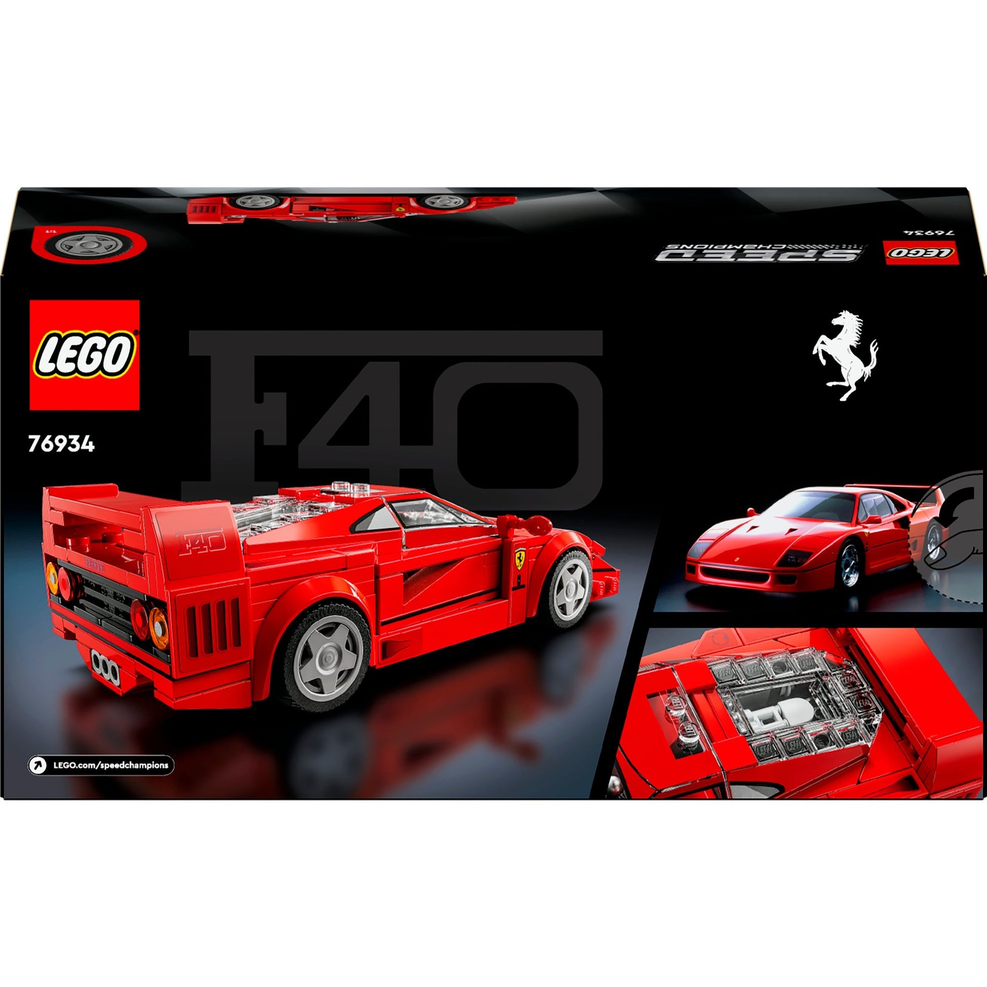 Lego speed champions 76934 ferrari f40 supercar