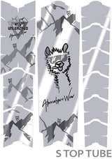 Unleazhed unscratch frame protector film - alpocalypse alpine rose samerberg black glossy - afbeelding 2