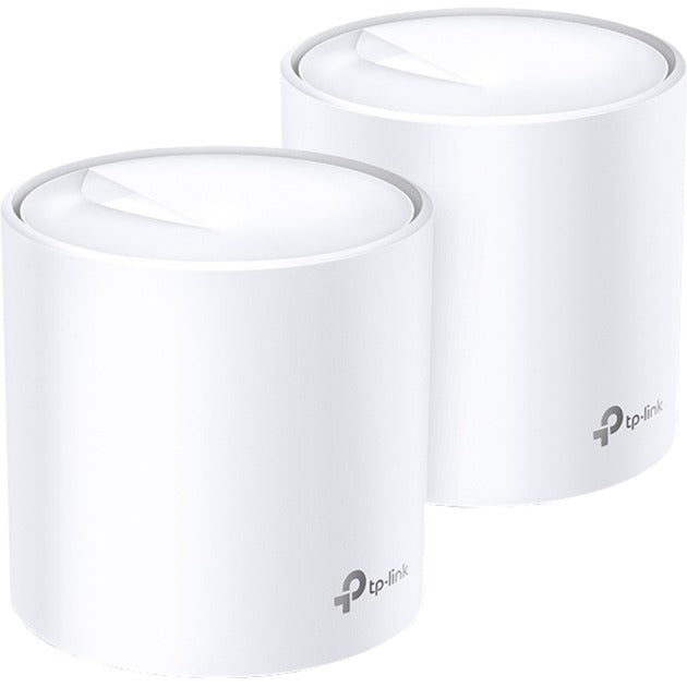 Tp-link deco x20 mesh router (wit, 2 stuks, 2.4 ghz 5 ghz dual-band)