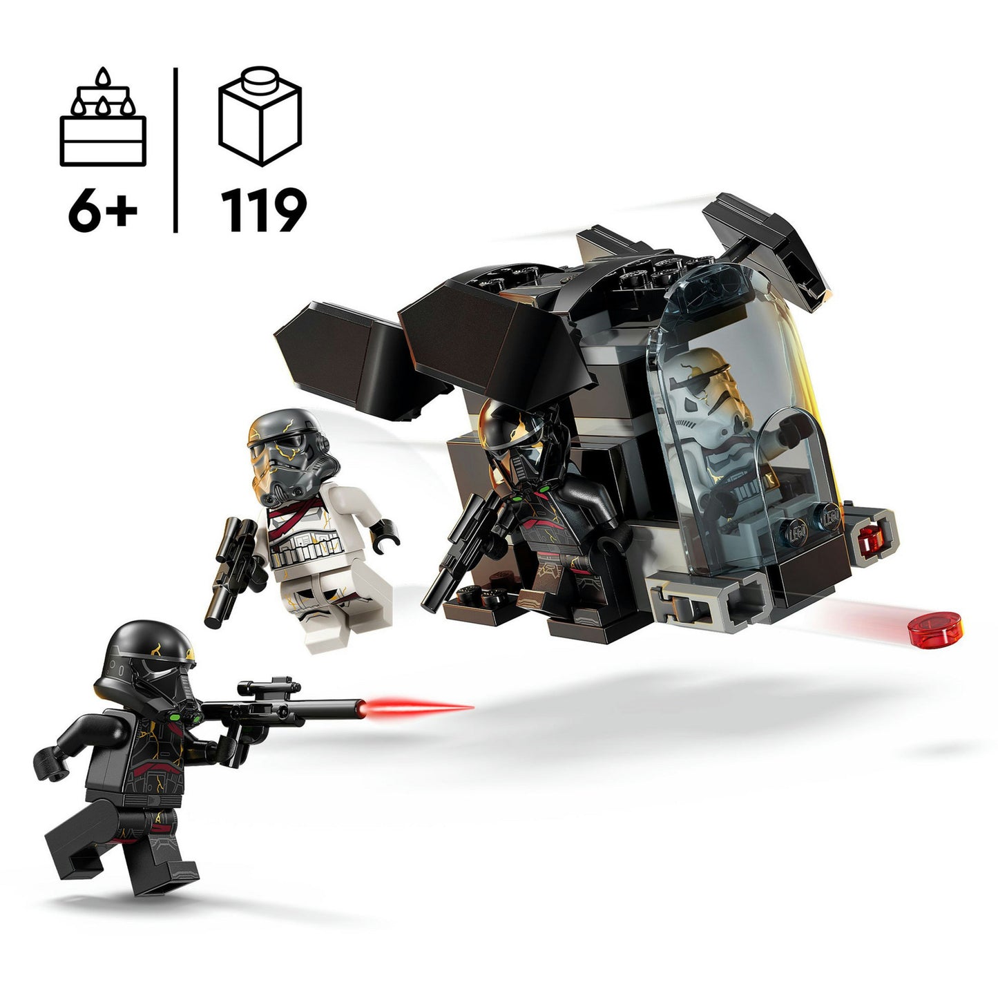 Lego star wars death trooper en night trooper battle pack set - 75412