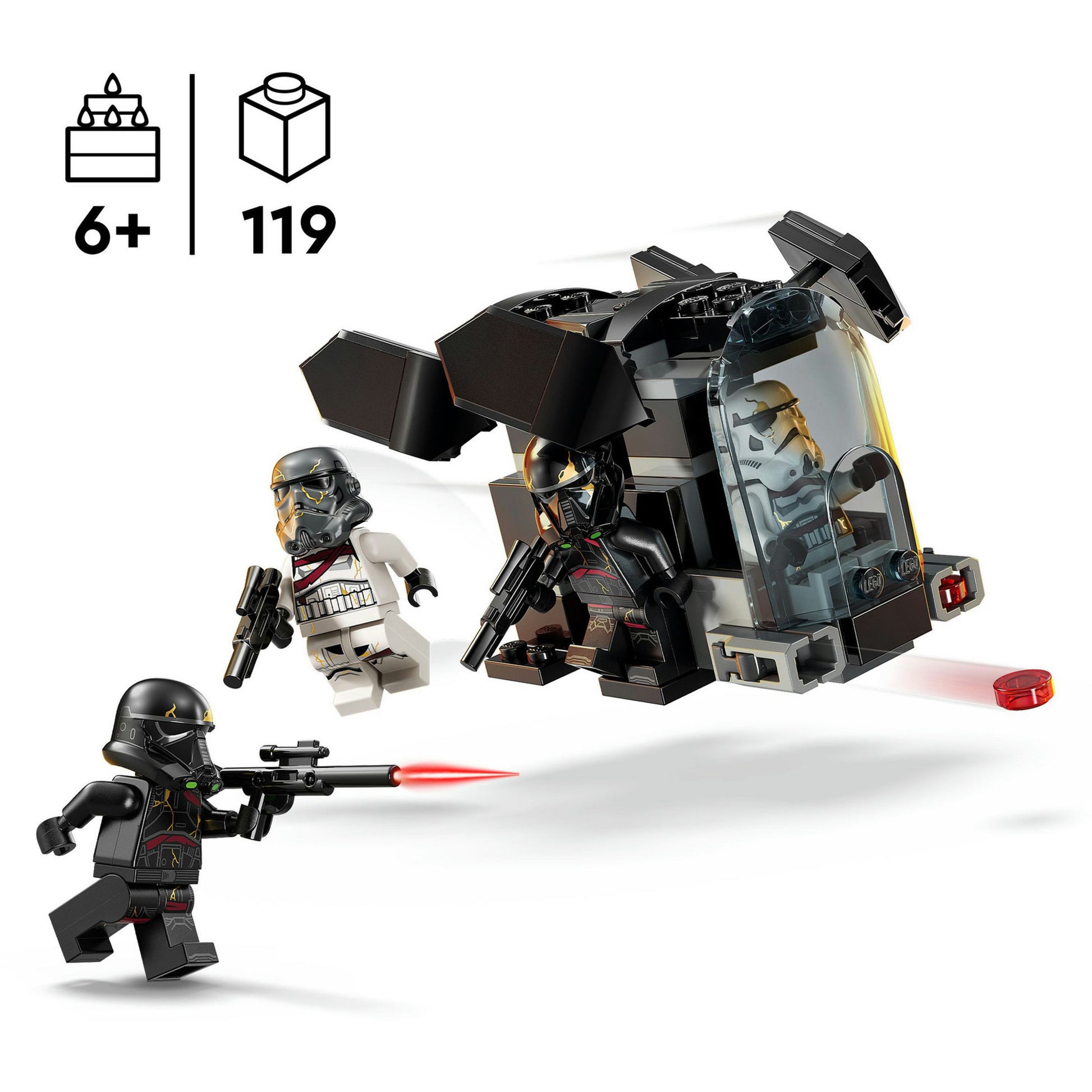 Lego star wars death trooper en night trooper battle pack set - 75412