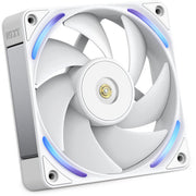 Nzxt f120x rgb case fan (wit, 120 x 120 x 30 mm, pwm) - afbeelding 4