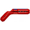 Knipex ergostrip universeel ontmantelingsgereedschap 16 95 02 sb kabelstrip- ontmantelingsgereedschap (rood blauw, links-handig)