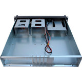 Inter-tech 2u-2098-sk rack behuizing (zwart | 2x usb-a) - afbeelding 4