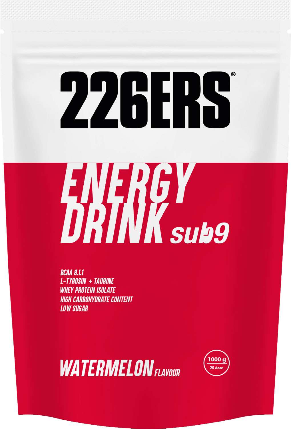 226ers sub9 energy drink 1kg
