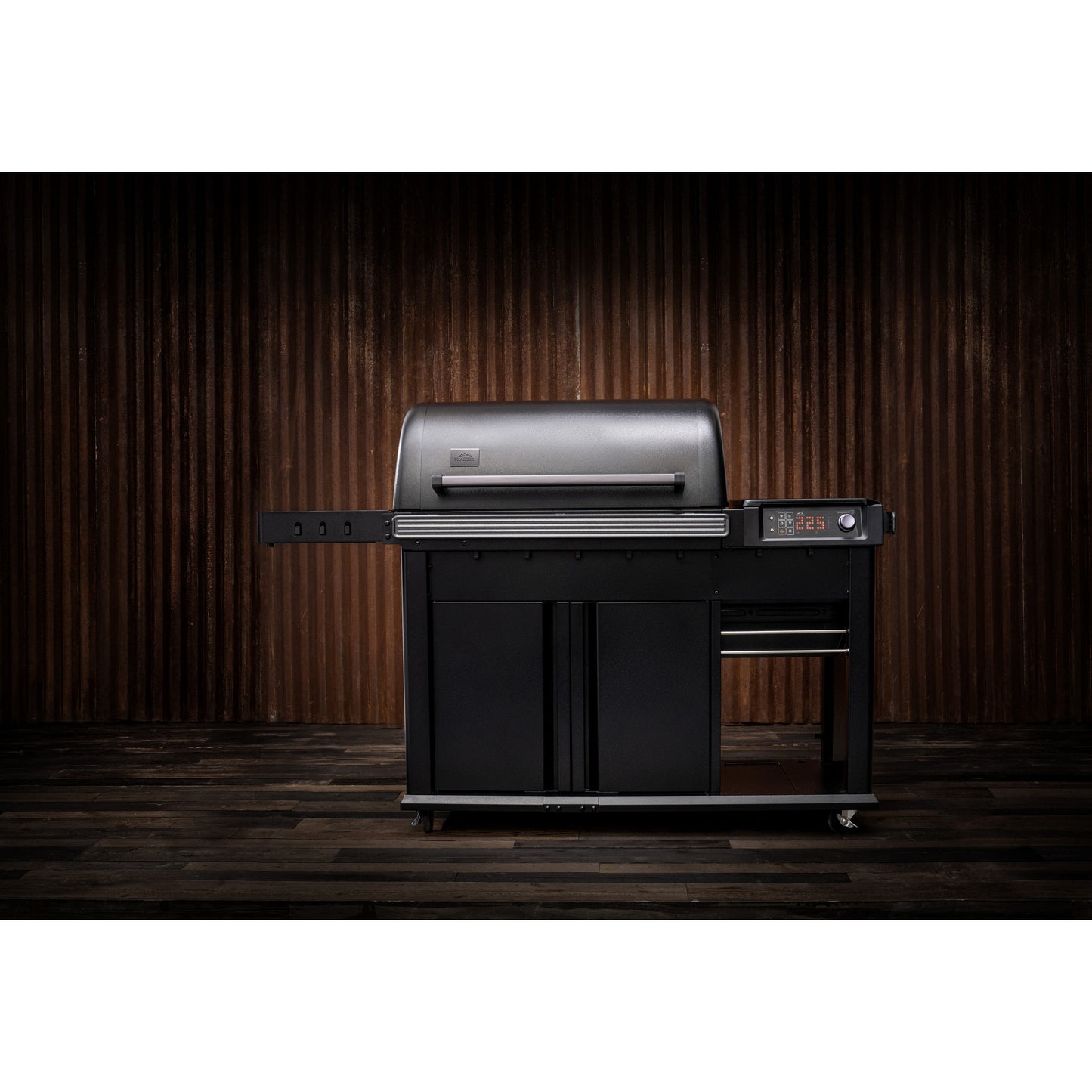 Traeger woodridge elite pellet barbecue (zwart, wifire)