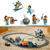 Lego city 60470 onderzoekstrein op de noordpool