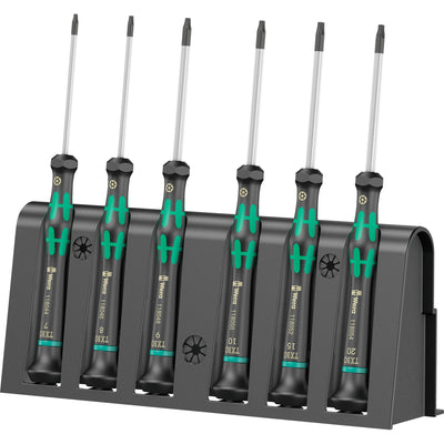 Wera 2067 6 micro torx® bo-schroevendraaierset + houder, 6 -delig - 1 stuk(s) - 05118154001