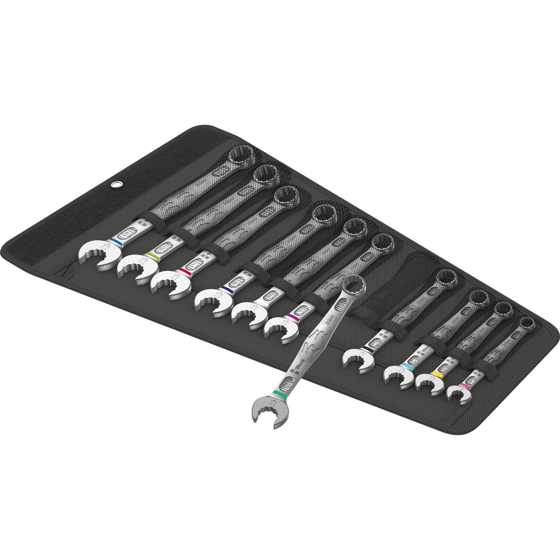 Wera 05020231001 6003 joker 11 set 1 ring-steeksleutelset 11-delig sleutelbreedte (metrisch) 8 - 19 mm