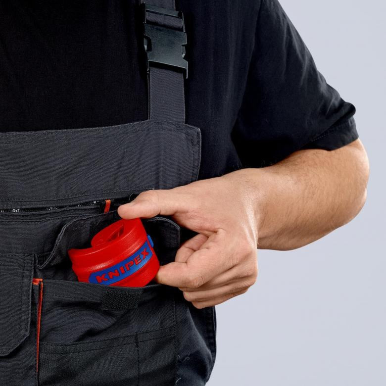Knipex bix 90 22 10 bk pijpsnijder (rood blauw)