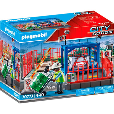 Playmobil city action - goederenmagazijn constructiespeelgoed (70773)