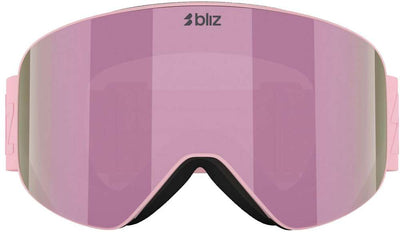 Bliz flow brown w pink multi - ski goggle