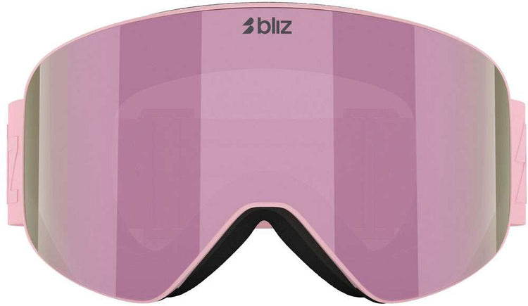 Bliz flow brown w pink multi - ski goggle