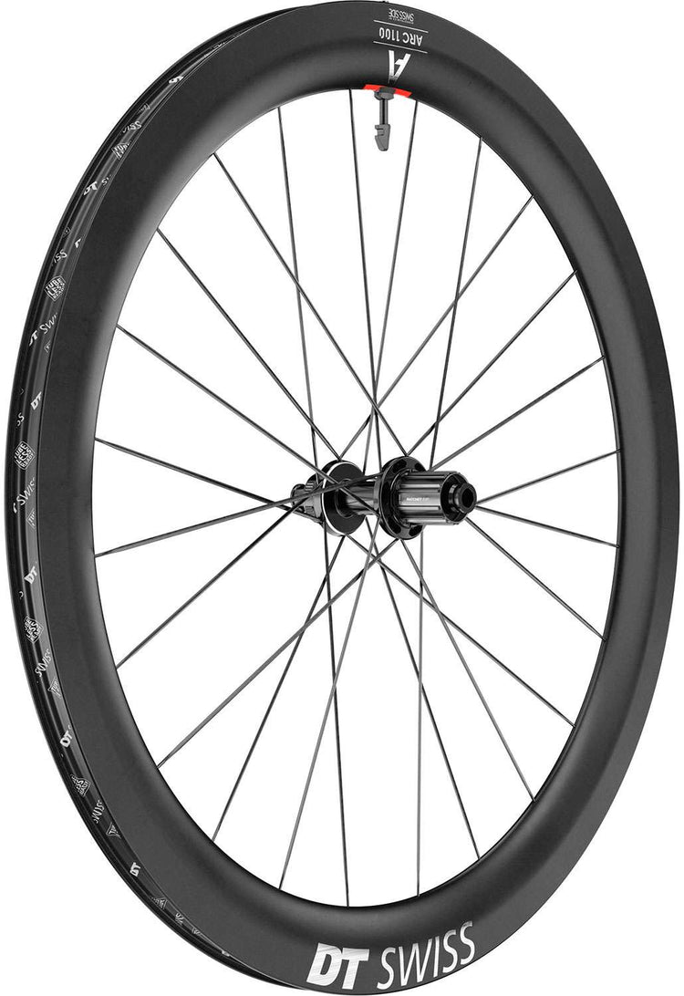 Dt swiss arc 1100 dicut® 55 28 disc cl shimano hg carbon rear wheel