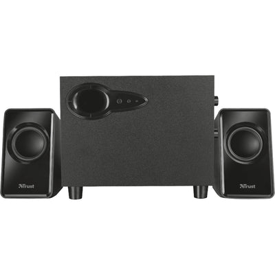 Trust avora 2.1 subwoofer speaker set pc-luidspreker (zwart, 20442)