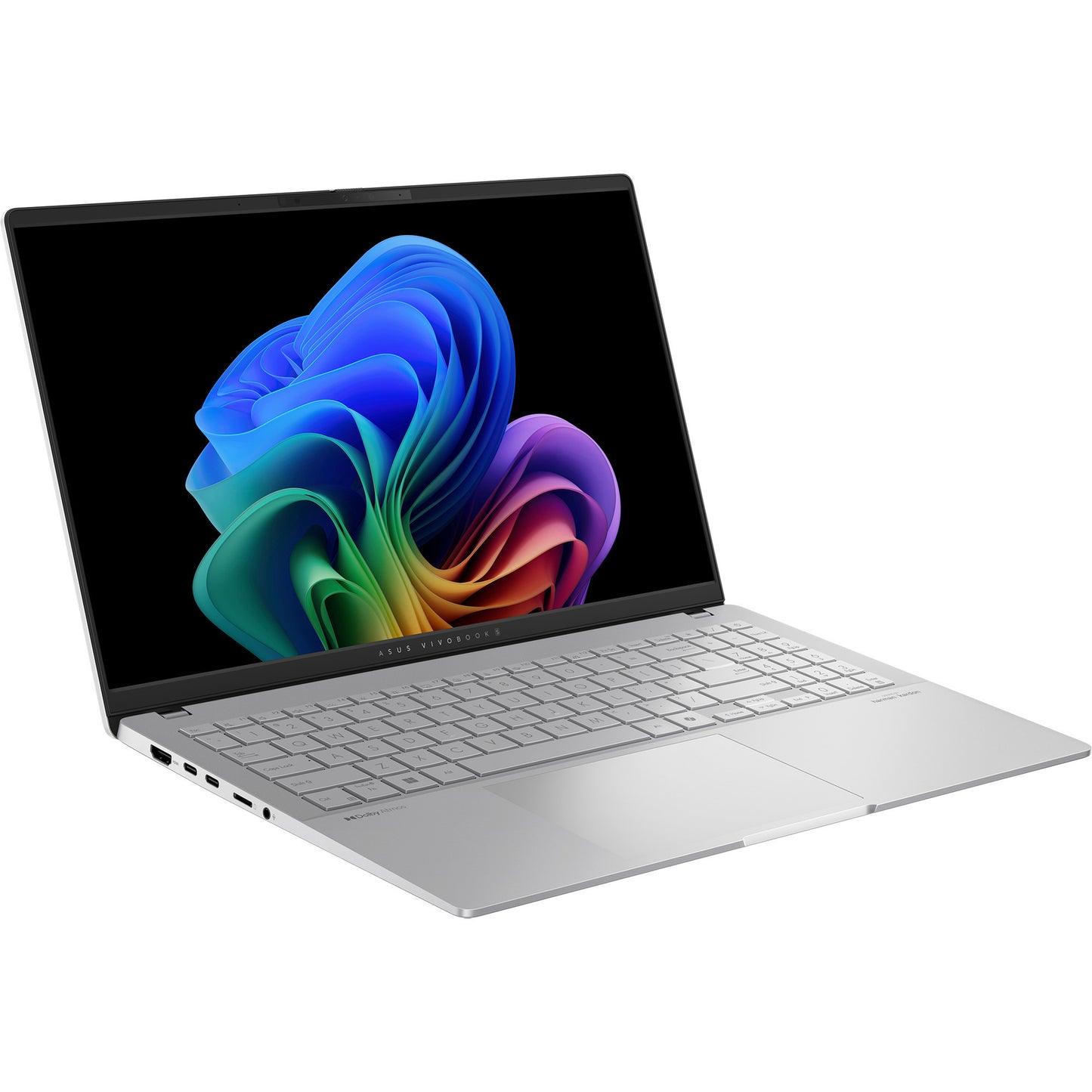 Asus vivobook s 15 oled s5507qa-ma006w 15.6 copilot+ pc laptop (zilver | snapdragon x elite x1e-78-100 | qualcomm adreno | 16 gb | 1 tb ssd | 120 hz)