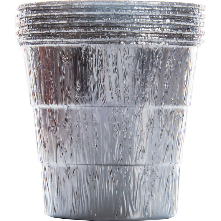 Traeger aluminium inzetstuk voor vetopvangbak druipschaal (zilver, 5 stuks)
