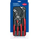 Knipex cobra waterpomptangenset werkplaats 3-delig instelling met druk op de knop, zelfklemmend effect, fijnafstelling