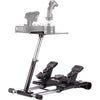 Wheel stand pro deluxe v2 thrustmaster hotas warth houder (zwart, voor thrustmaster hotas warthog, saitek x-55, x52, pro en x65)