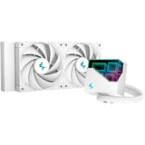 Deepcool lt520 wh 240 waterkoeling (wit, 4-pin pwm) - afbeelding 1