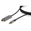 Icy box ib-cb020-c - usb-c (male) > hdmi (male) kabel (zwart, 1,8 meter)