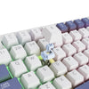 Trust gxt 872 xyra mechanisch tkl-gamingtoetsenbord (wit, us lay-out (qwerty), leobog seiya, 80% (tkl), rgb, hot swap)